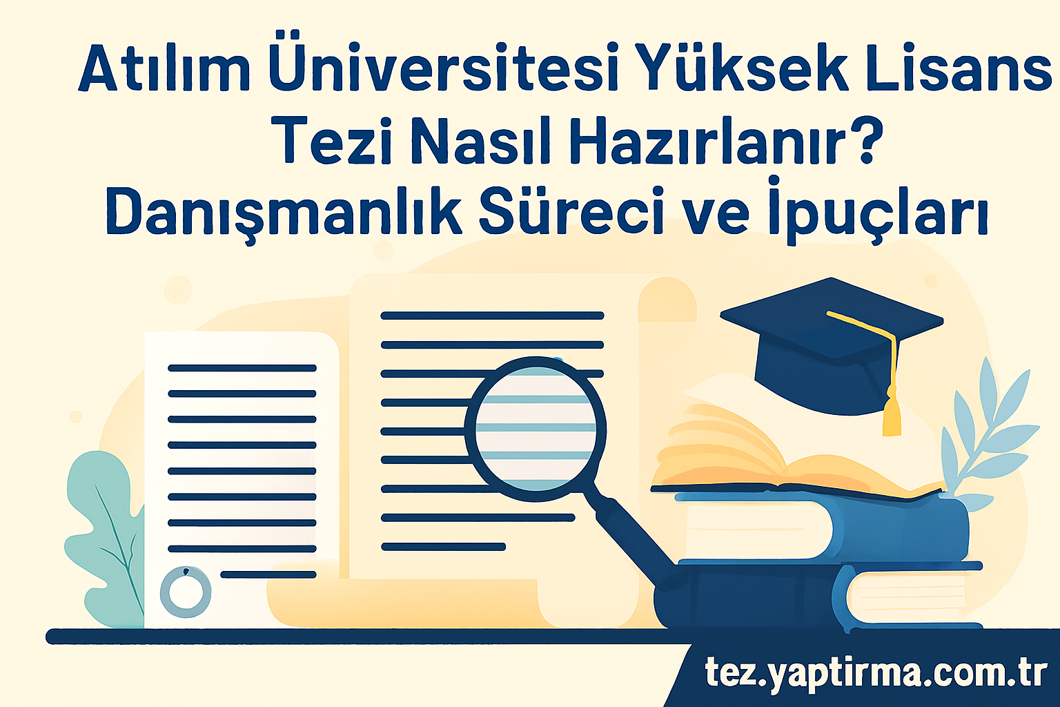 Read more about the article Atılım Üniversitesi Yüksek Lisans Tezi Nasıl Hazırlanır? Danışmanlık Süreci ve İpuçları