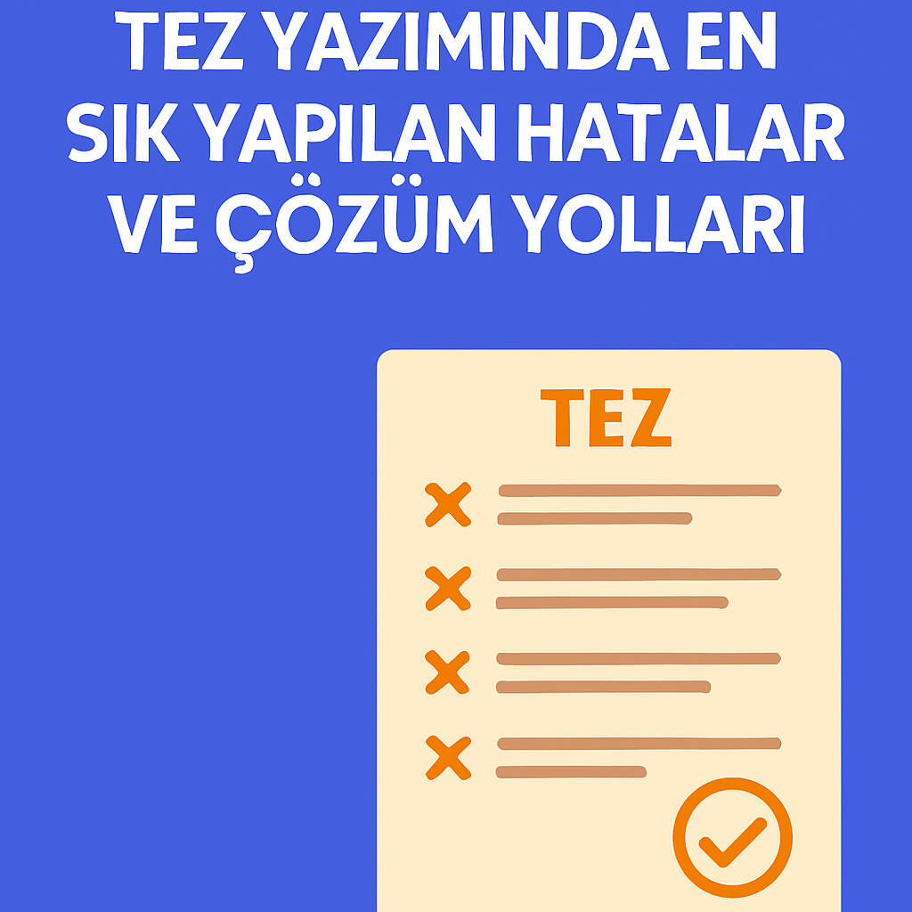 Read more about the article Başkent Üniversitesi Tez Yazımında En Sık Yapılan Hatalar ve Çözüm Yolları