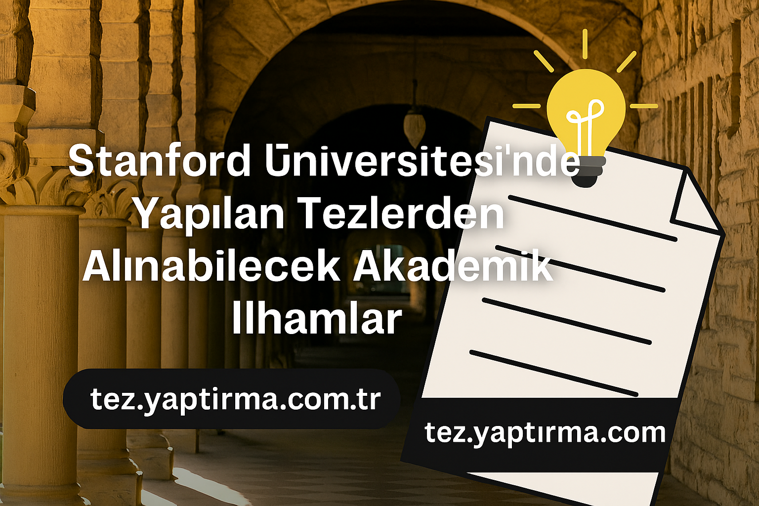 Read more about the article Stanford Üniversitesi’nde Yapılan Tezlerden Alınabilecek Akademik İlhamlar