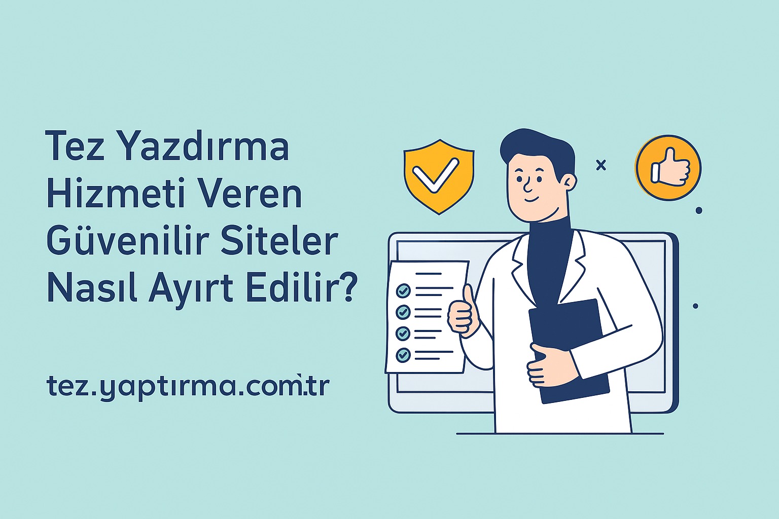 Read more about the article Tez Yazdırma Hizmeti Veren Güvenilir Siteler Nasıl Ayırt Edilir?