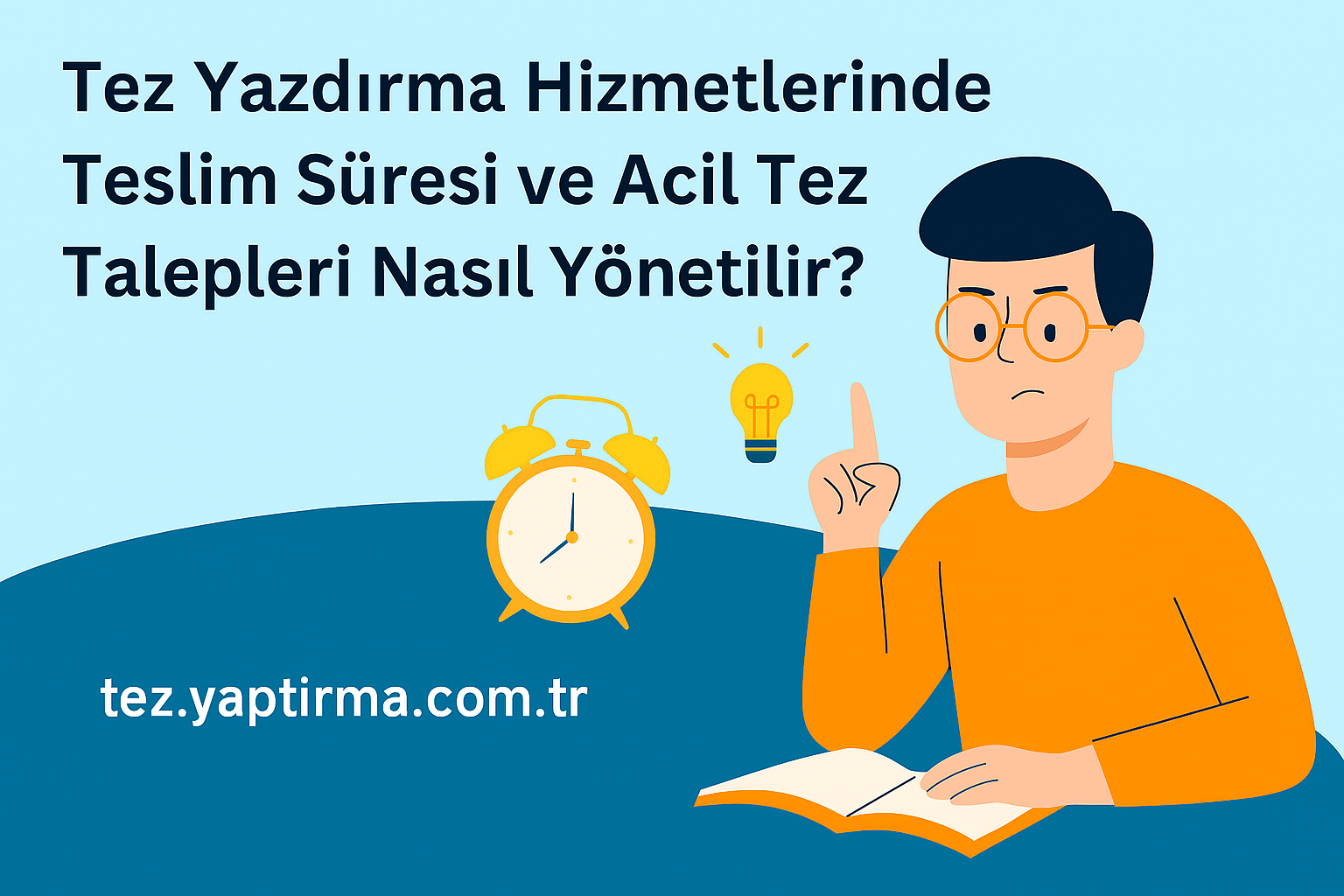 Read more about the article Tez Yazdırma Hizmetlerinde Teslim Süresi ve Acil Tez Talepleri Nasıl Yönetilir?