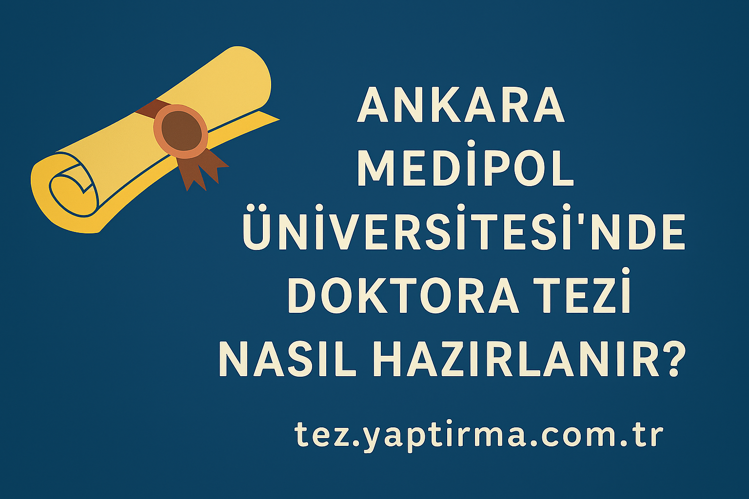 Read more about the article Ankara Medipol Üniversitesi’nde Doktora Tezi Nasıl Hazırlanır?