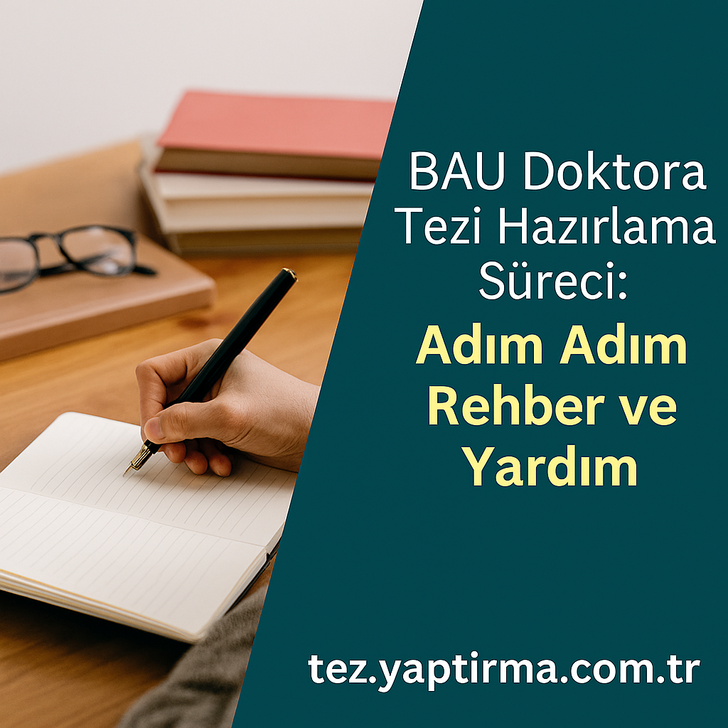 Read more about the article BAU Doktora Tezi Hazırlama Süreci: Adım Adım Rehber ve Yardım