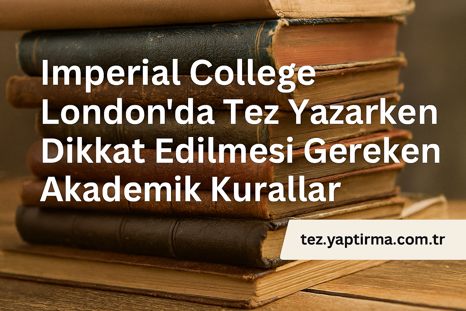 Read more about the article Imperial College London’da Tez Yazarken Dikkat Edilmesi Gereken Akademik Kurallar