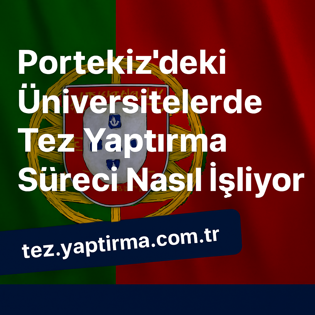 Read more about the article Portekiz’deki Üniversitelerde Tez Yaptırma Süreci Nasıl İşliyor?