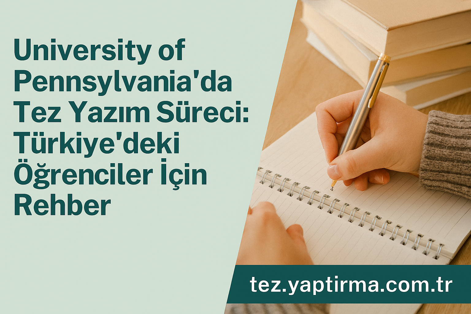 Read more about the article University of Pennsylvania’da Tez Yazım Süreci: Türkiye’deki Öğrenciler İçin Rehber