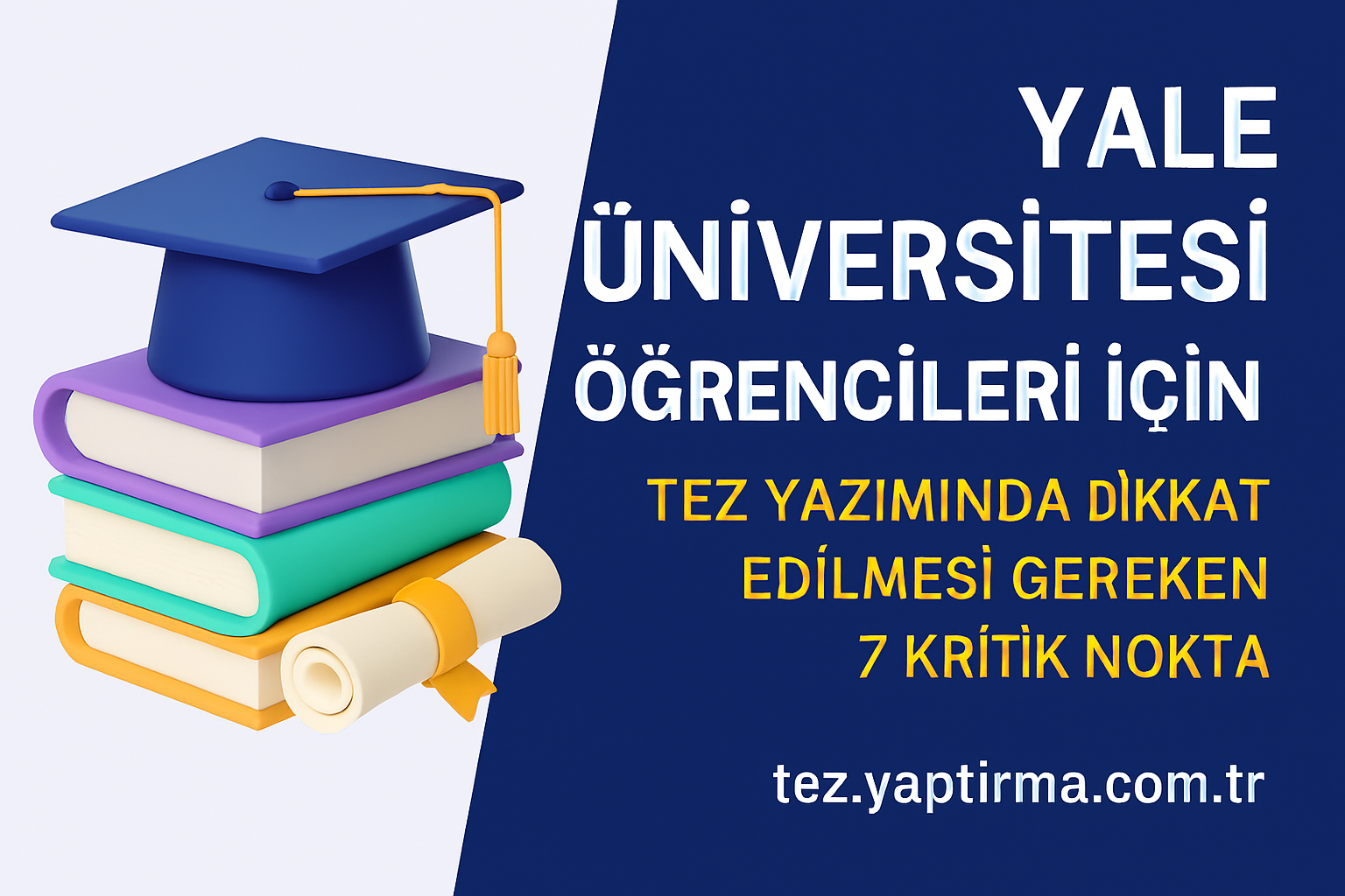 Read more about the article Yale Üniversitesi Öğrencileri İçin Tez Yazımında Dikkat Edilmesi Gereken 7 Kritik Nokta