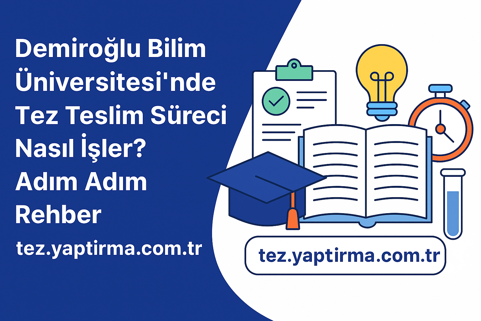 Read more about the article Demiroğlu Bilim Üniversitesi’nde Tez Teslim Süreci Nasıl İşler? Adım Adım Rehber