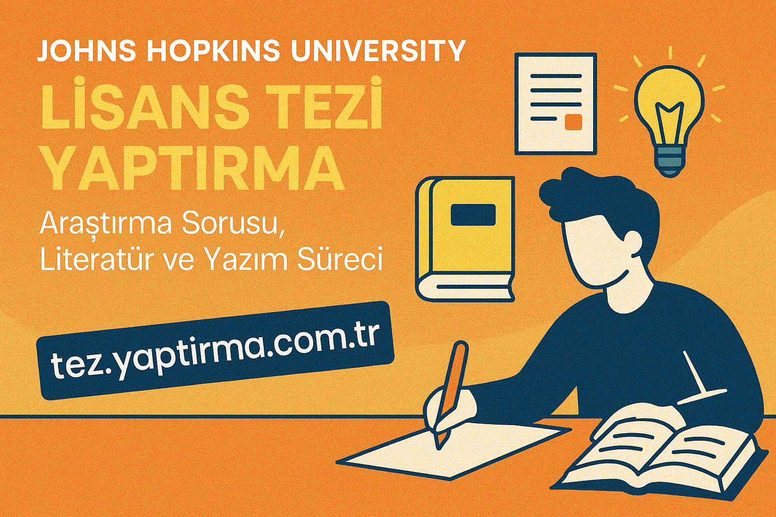 Johns Hopkins University Lisans Tezi Yaptırma Araştırma Sorusu Literatür ve Yazım Süreci - Tez Yazdırma & Danışmanlık Merkezi