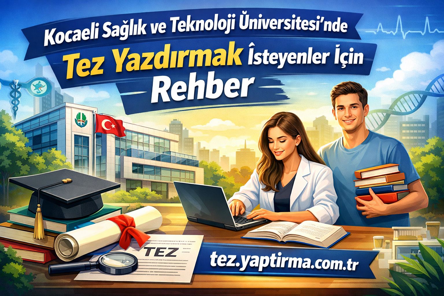 Read more about the article Kocaeli Sağlık ve Teknoloji Üniversitesi’nde Tez Yazdırmak İsteyenler İçin Rehber