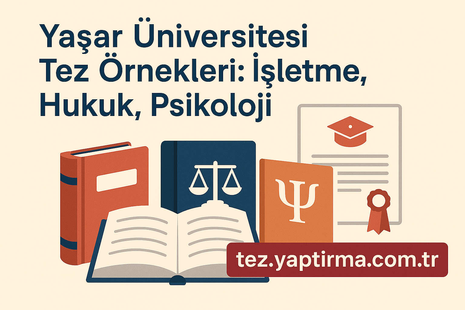 Yaşar Üniversitesi Tez Örnekleri İşletme Hukuk Psikoloji - Tez Yazdırma & Danışmanlık Merkezi