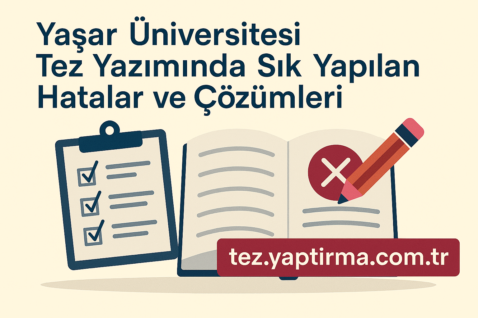 Yaşar Üniversitesi Tez Yazımında Sık Yapılan Hatalar ve Çözümleri - Tez Yazdırma & Danışmanlık Merkezi
