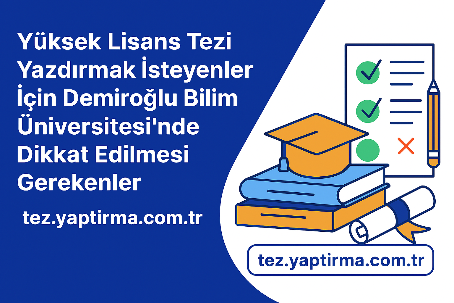 Read more about the article Yüksek Lisans Tezi Yazdırmak İsteyenler İçin Demiroğlu Bilim Üniversitesi’nde Dikkat Edilmesi Gerekenler