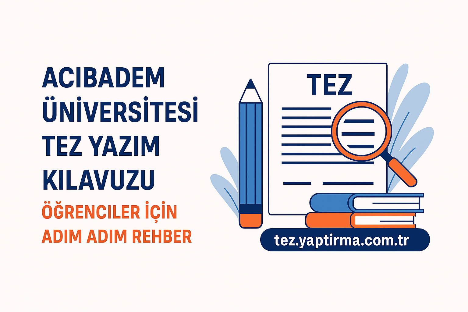 Read more about the article Acıbadem Üniversitesi Tez Yazım Kılavuzu: Öğrenciler İçin Adım Adım Rehber