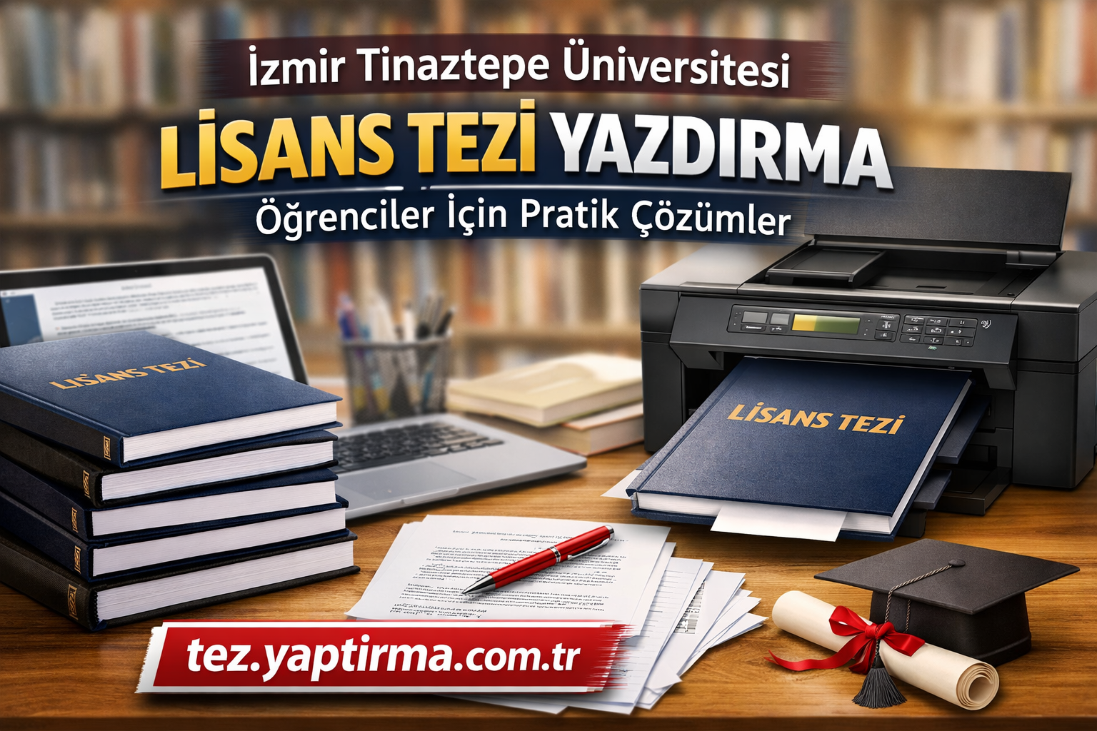 Read more about the article İzmir Tınaztepe Üniversitesi Lisans Tezi Yazdırma: Öğrenciler İçin Pratik Çözümler