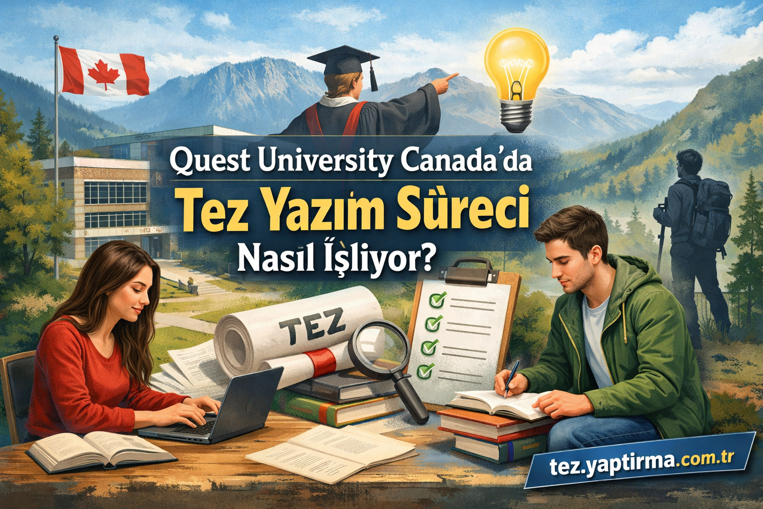 Read more about the article Quest University Canada’da Tez Yazım Süreci Nasıl İşliyor?