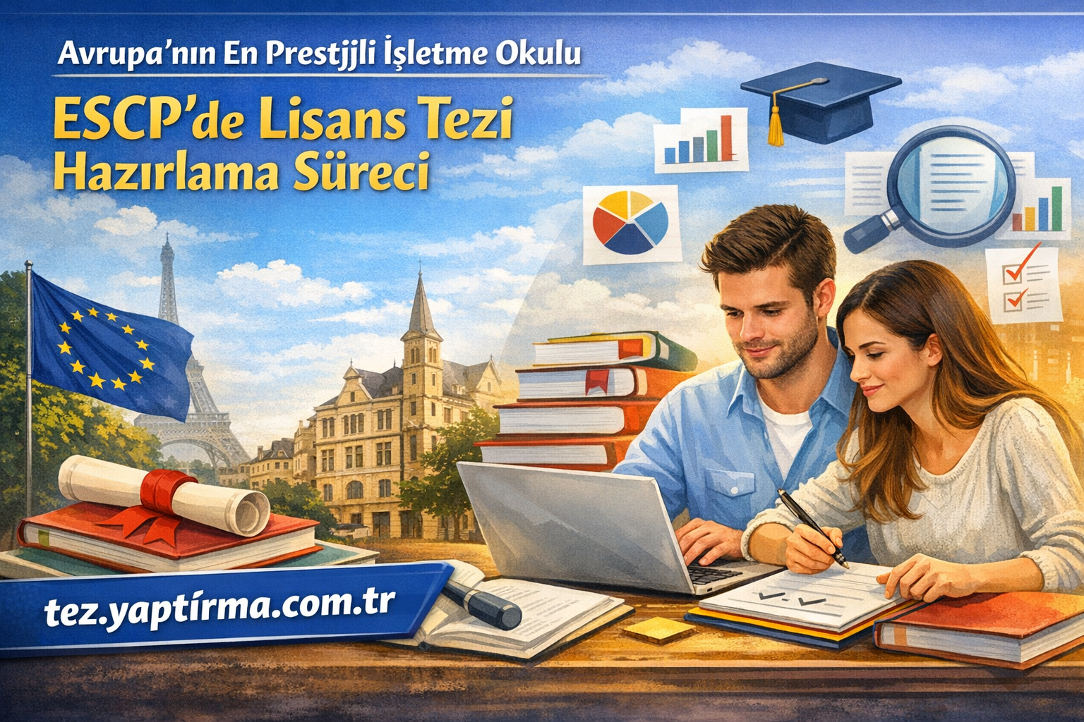 Read more about the article Avrupa’nın En Prestijli İşletme Okulu ESCP’de Lisans Tezi Hazırlama Süreci