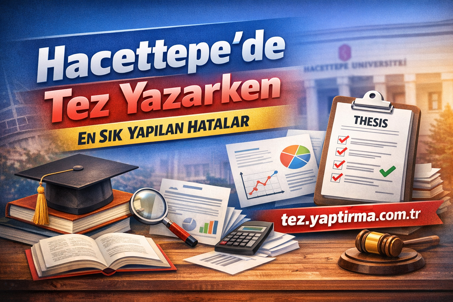 Read more about the article Hacettepe’de Tez Yazarken En Sık Yapılan Hatalar