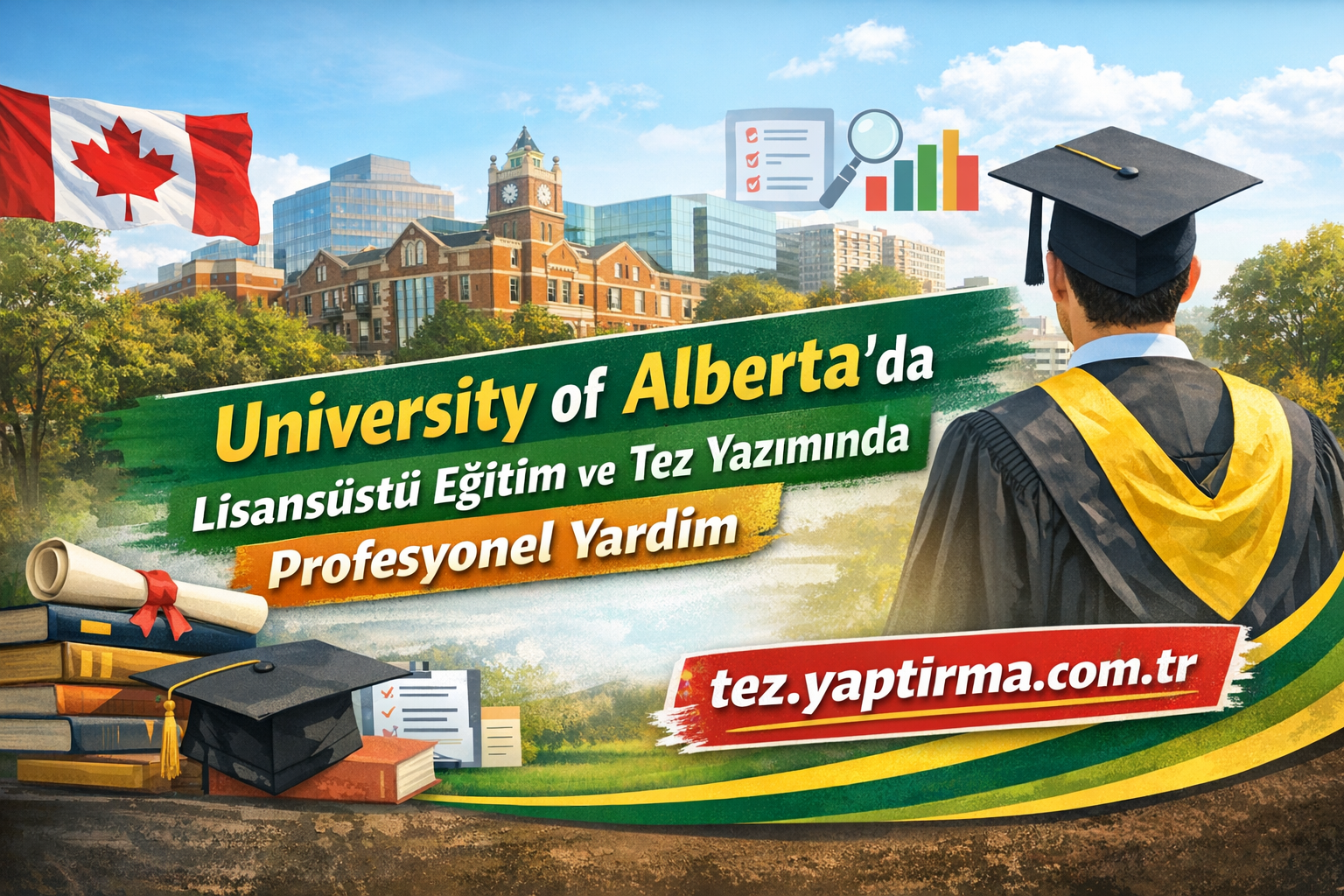 Read more about the article University of Alberta’da Lisansüstü Eğitim ve Tez Yazımında Profesyonel Yardım