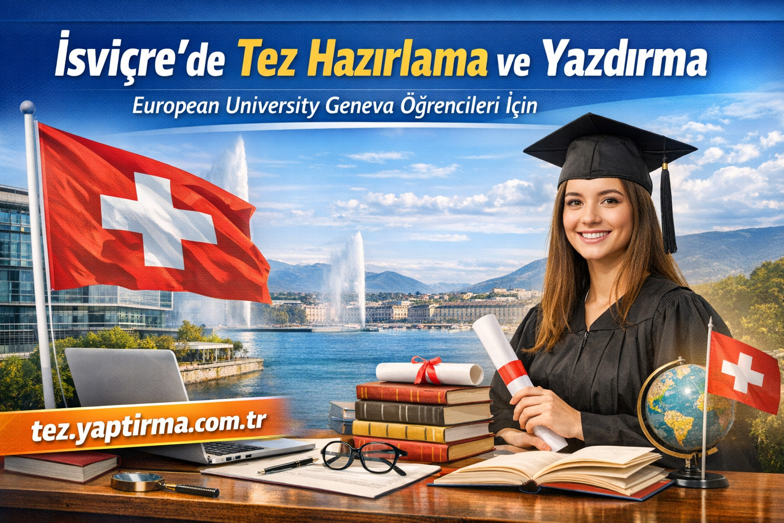 Read more about the article İsviçre’de Tez Hazırlama ve Yazdırma | European University Geneva Öğrencileri İçin