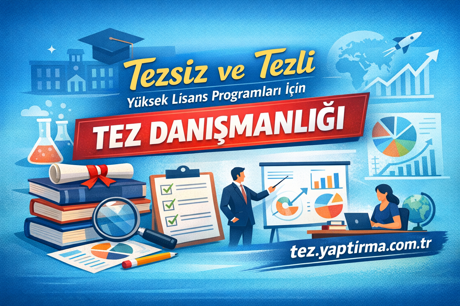 Read more about the article Tezsiz ve Tezli Yüksek Lisans Programları İçin Tez Danışmanlığı