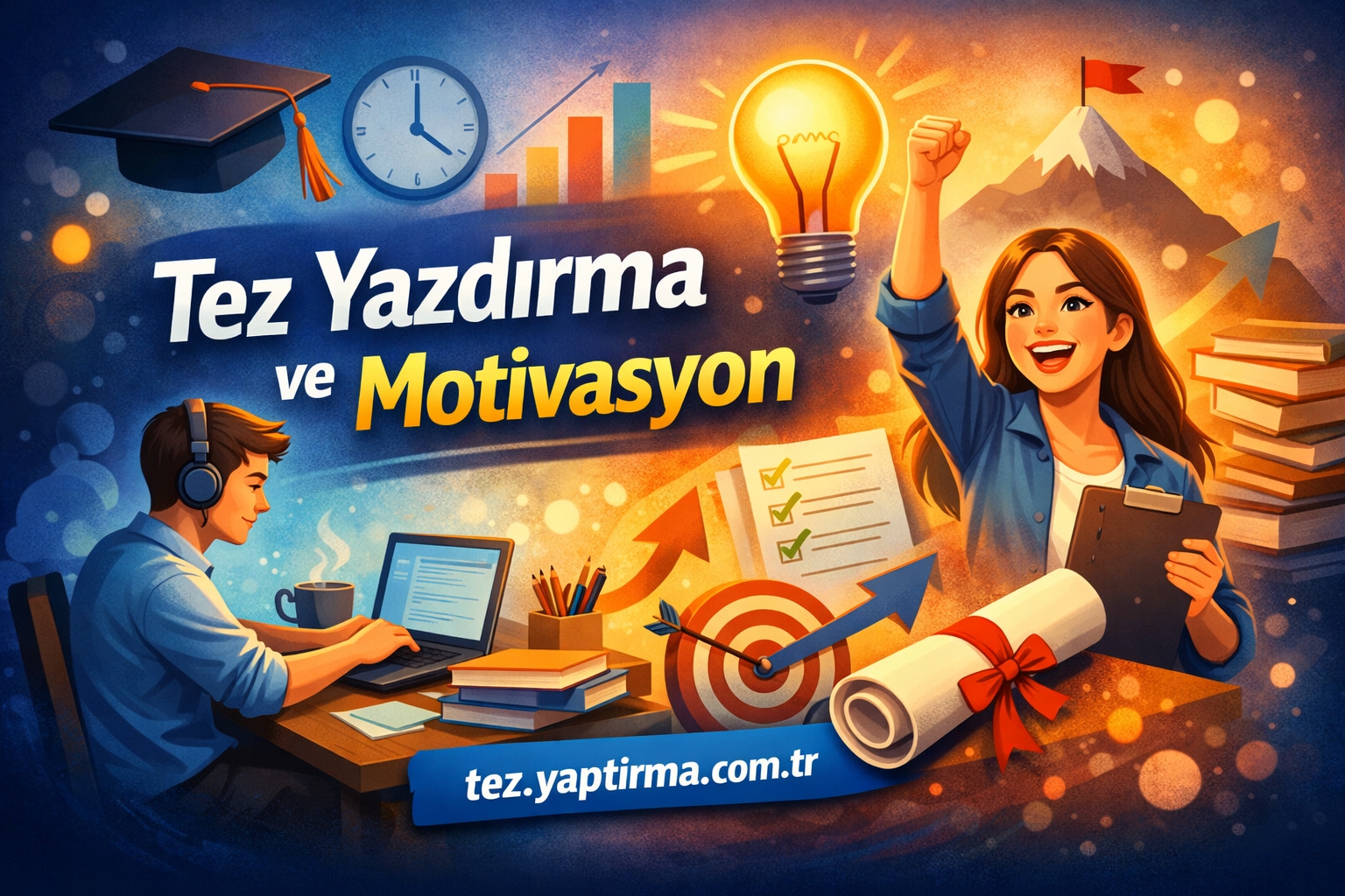 Read more about the article Tez Yazdırma ve Motivasyon