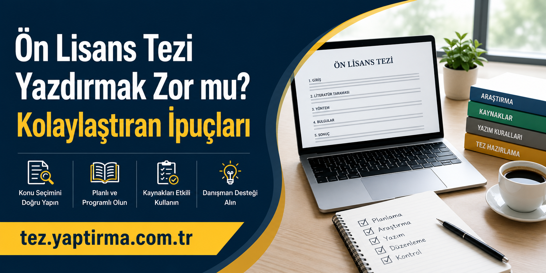 Read more about the article Ön Lisans Tezi Yazdırmak Zor mu? Kolaylaştıran İpuçları